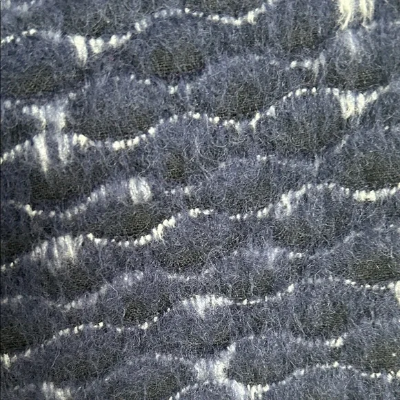 O'2nd Wool Navy Textured Mini Skirt - Picture 8 of 10